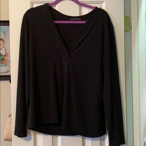 Black Banana Republic Long Sleeve Shirt Large